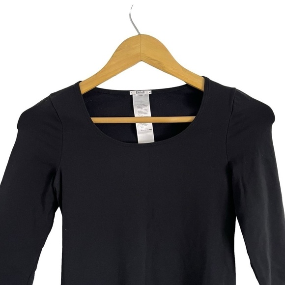 WOLFORD Barcelona 3/4 Sleeve Bodycon Black Dress - Picture 6 of 9